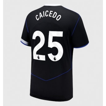 Billige Fotballdrakt Chelsea Moises Caicedo #25 Replika Tredjedrakt 2025-26 Kortermet